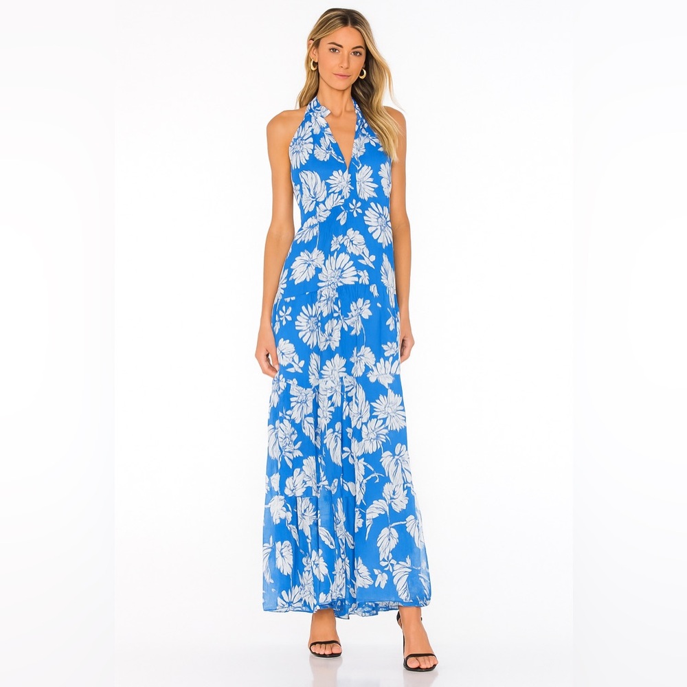 AMANDA UPRICHARD Sleeveless Saffron Maxi Dress Fairfield S